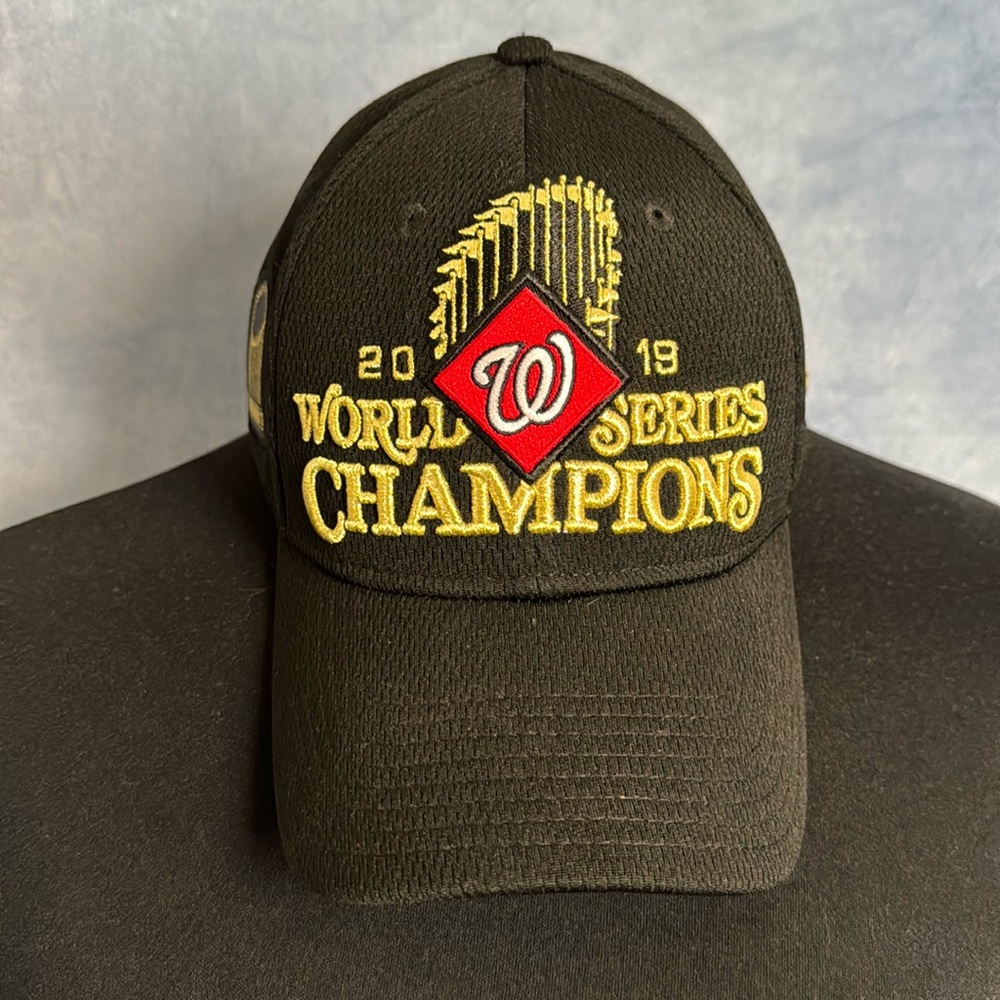 NEW ERA MLB Washington Nationals 2019 World Series Champions 39THIRTY Hat Cap